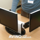 Illustration for article titled Awesome Configurable Dual-Monitor Setup Lets You Place Your Screens However You Want